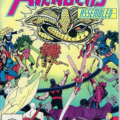 The Avengers Annual Marvel Comic Book #1 Vol.18 