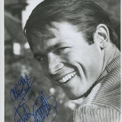 Chad Everett signed photo