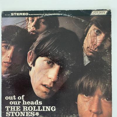 The Rolling Stones Out of Our Heads signed album