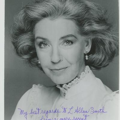 Marsha Hunt signed photo