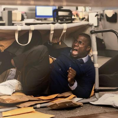 Central Intelligence Kevin Hart signed movie photo