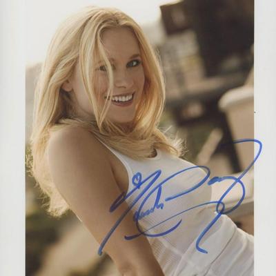 Gymnast Tarah Paige signed photo