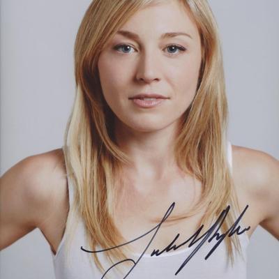 Julie Rylance signed photo