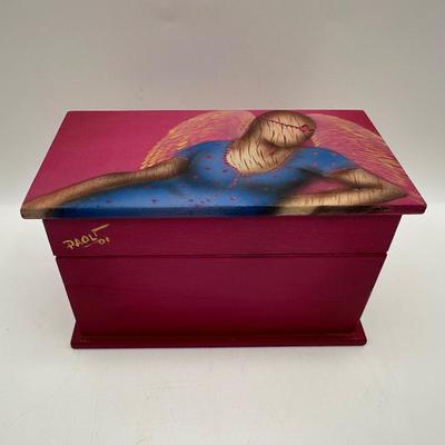 Signed Hand-painted Box