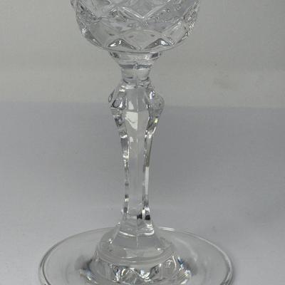 Five Nobility Kristal Zajecar Goblets 7” Glasses