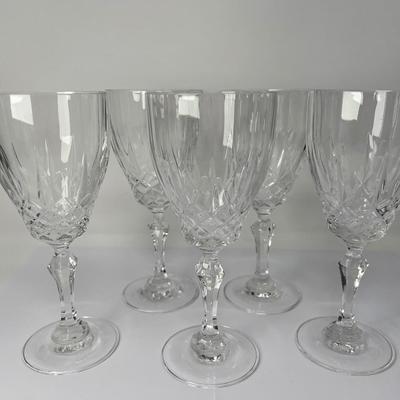 Five Nobility Kristal Zajecar Goblets 7” Glasses