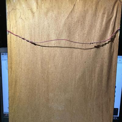 "Dumpling Maker" Signed by Constantine Kermes 1965 Woodblock Art Print 11x14" Framed as Pictured.