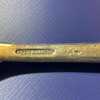 (Set of 8) United States Navy WWII Reed & Barton A+ Silver Plated Tablespoons Engraved USN as Pictured.