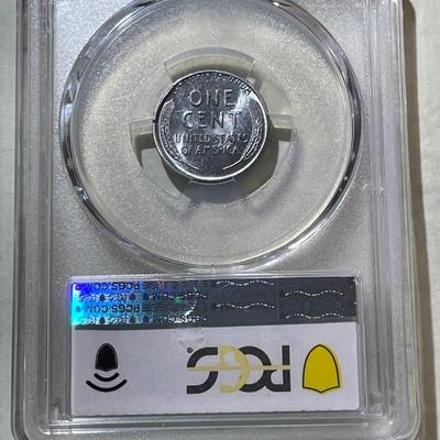 PCGS CERTIFIED 1943-S MS65 LINCOLN WARTIME CENT AS PICTURED.