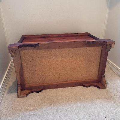 Wooden Trunk w/ Domed Top (3PC-DZ)
