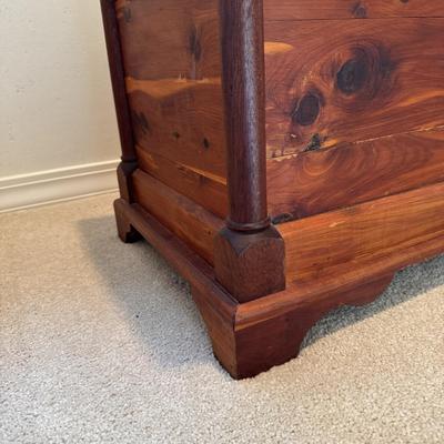 Wooden Trunk w/ Domed Top (3PC-DZ)
