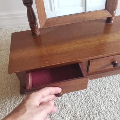 John Weyer Vanity Mirror/Drawers (3UL-KD)
