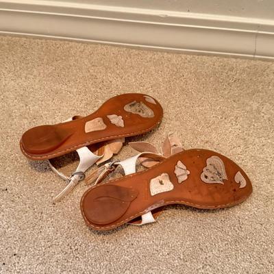 Women’s Leather Sandals - Size 6-6.5 (3PC-DZ)