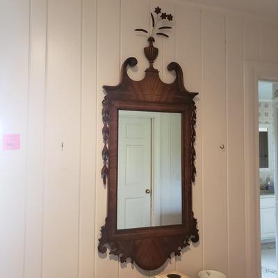 Vintage American Chippendale Mirror (3UL-KD)