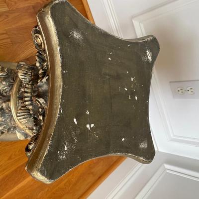 Hand-Painted Ceramic Pedestal