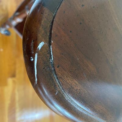 Wooden Tea Cart with Side Drawer