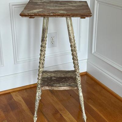Antique Spindle Leg Side Table