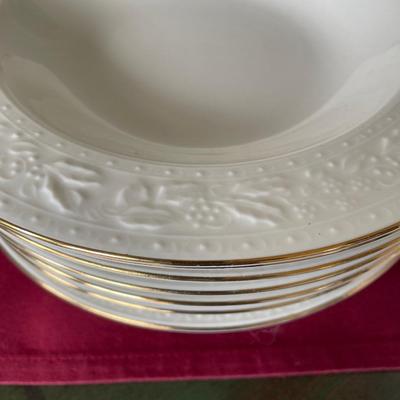 Libbey Holly Leaf Christmas Dishes