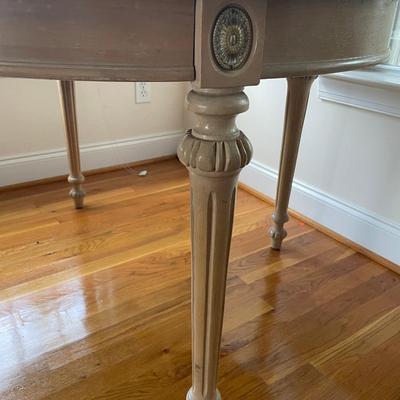 Hand-Painted Round Dining/Kitchen Table