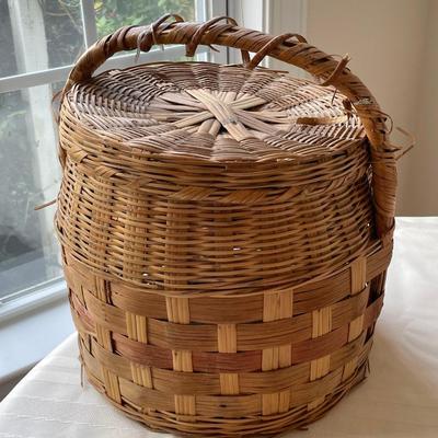 3 Vintage Baskets, Various Sizes