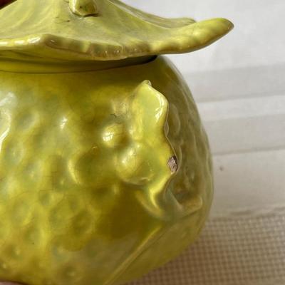 1950’s Green Teapot Set (Strawberry Theme)
