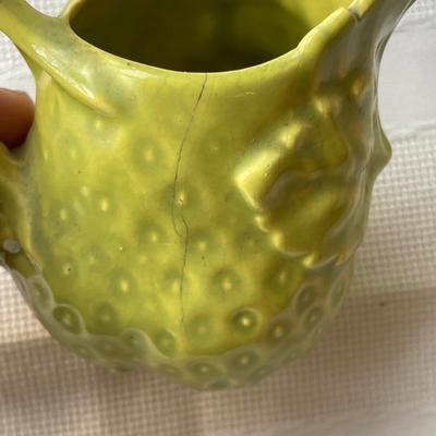 1950’s Green Teapot Set (Strawberry Theme)