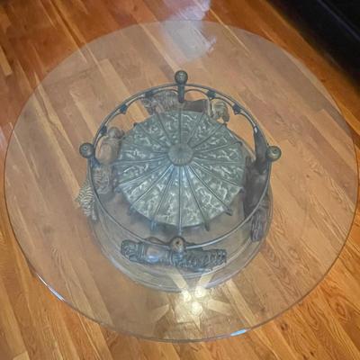Carousel Coffee Table that Rotates