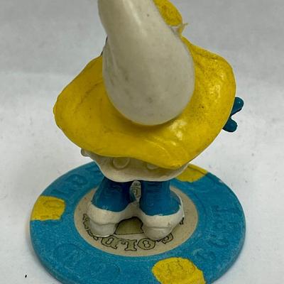 Smurfette on Casino Chip