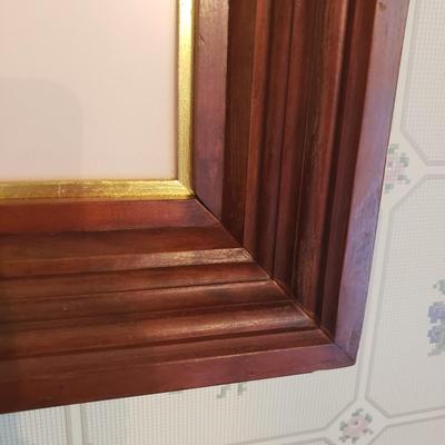 Four Roses in Wooden Frame (3UB-KD)
