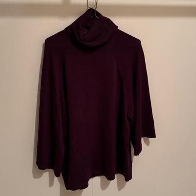 Dalkeith, Lands’ End, Eileen Fisher, and Other Women’s Turtleneck Sweaters - Sizes S-M (3PC-DZ)