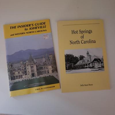 Local WNC Books (Two Signed) incl Fiction, Nonfiction, History & Cooking (3GB1-KD)