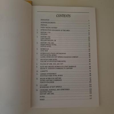 Local WNC Books (Two Signed) incl Fiction, Nonfiction, History & Cooking (3GB1-KD)
