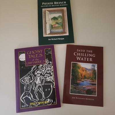 Local WNC Books (Two Signed) incl Fiction, Nonfiction, History & Cooking (3GB1-KD)