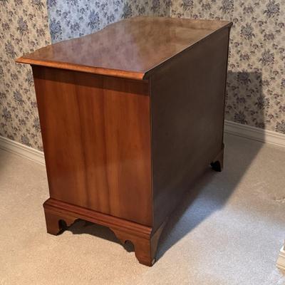 Two Matching Colonial Edison Institute Side Tables (3PB-DZ)