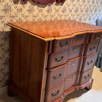 Two Matching Colonial Edison Institute Side Tables (3PB-DZ)