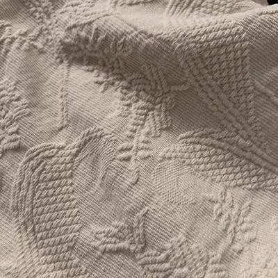 Lot of 2 Granny Square Afghans + 2 Chenille Bedspreads