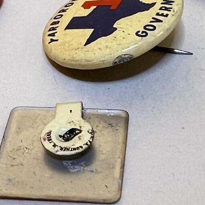 Big Lot Vintage Political Presidential Buttons