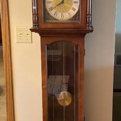 Longcase grandfather clock