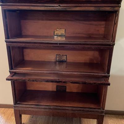 Globe-Wernicke lawyers-3 stack shelf