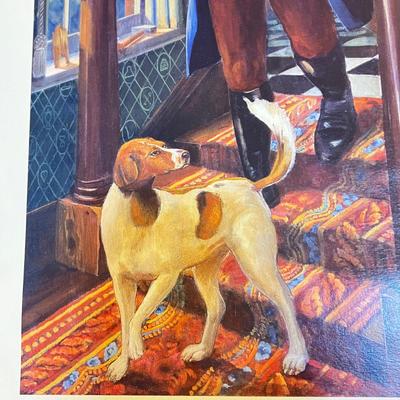 Peter Waddell Artist Signed Print “An Auspicious Day” of G. Washington #11/300