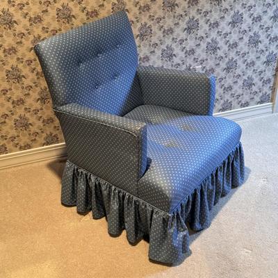 Cox Manufacturing Reupholstered Armchair (3PB-DZ)