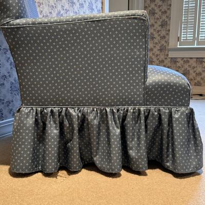 Cox Manufacturing Reupholstered Armchair (3PB-DZ)