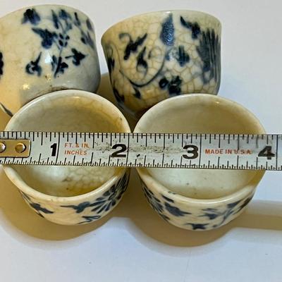 6 Piece Antique Vintage Asian Tea Set
