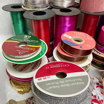 Lot of Christmas Ribbon