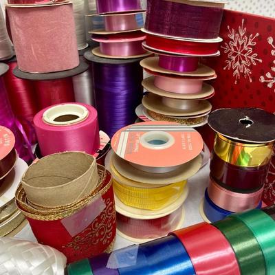Lot of Christmas Ribbon