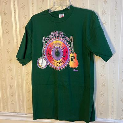 Lot of 8 Vintage T-Shirts - Willie Nelson, Red Skins, Drifting Cowboys, Hank Thompson