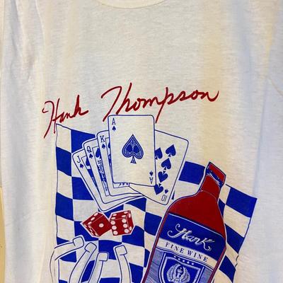 Lot of 8 Vintage T-Shirts - Willie Nelson, Red Skins, Drifting Cowboys, Hank Thompson