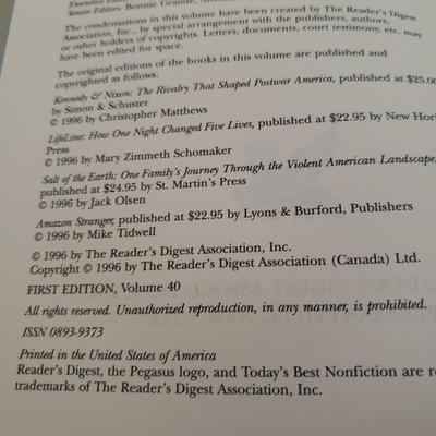 Varieties of Reader's Digest Condensed Books (3GB1-KD)