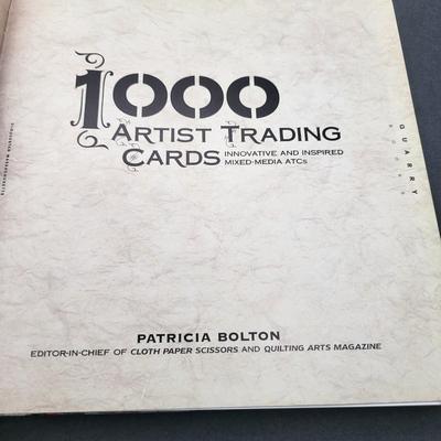 Huge Lot Artist Signed Trading Cards & Book