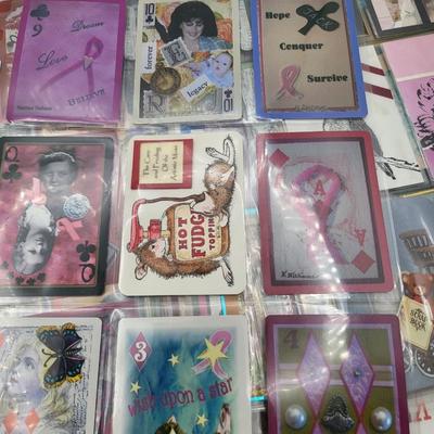 Huge Lot Artist Signed Trading Cards & Book